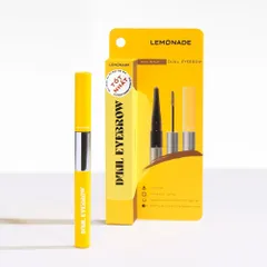 Chì kẻ mày 2 đầu Lemonade Dual Eyebrow 2.75g (Mascara 2.5g + Pencil 0.25g)