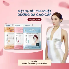 Mặt nạ dưỡng da siêu tinh chất IDICHI mềm mịn, căng bóng Nhật Bản Hộp 5 miếng