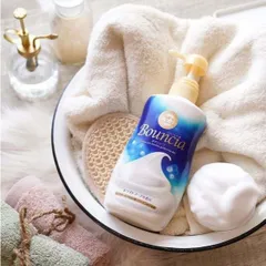 Sữa tắm siêu tạo bọt Cow Bouncia Nhật Bản chiết xuất từ sữa bò giúp dưỡng ẩm, trắng da