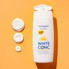 Kem chống nắng nâng tone dưỡng trắng sáng da White Conc UV2 (Cream) - Chai 75g