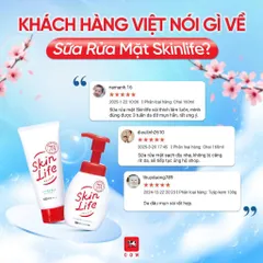 Sữa Rửa Mặt Cow Skinlife Foam 160ml - Làm Sạch Sâu & Kiểm Soát Dầu, Ngừa Mụn Cho Da Dầu Nhạy Cảm