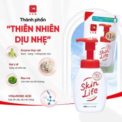 Sữa Rửa Mặt Cow Skinlife Foam 160ml - Làm Sạch Sâu & Kiểm Soát Dầu, Ngừa Mụn Cho Da Dầu Nhạy Cảm