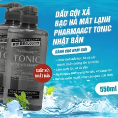 Dầu gội Tonic nam White Conc Nhật Bản giúp ngăn ngừa gầu và ngứa da đầu không làm khô tóc 550ml