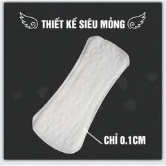 Băng vệ sinh hằng ngày siêu thấm Laurier White Conc Nhật Bản - Gói 72 miếng