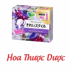Băng vệ sinh hằng ngày siêu thấm Laurier White Conc Nhật Bản - Gói 72 miếng