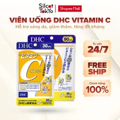 Viên uống DHC Vitamin C hỗ trợ sáng da, giảm thâm, tăng đề kháng