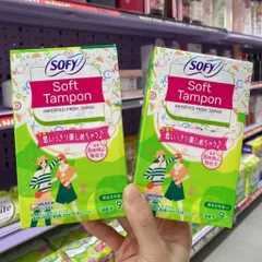 Băng vệ sinh siêu thấm Sofy Soft Tampon Super/ Regular/ Superplus White Conc (Hàng nhập khẩu)