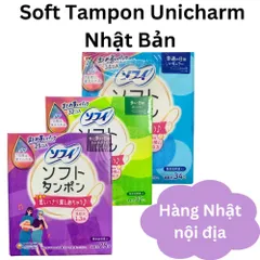 Băng vệ sinh Tampon White Conc Nhật Bản Siêu Thấm Hút Khô Thoáng Dịu Nhẹ Siêu Sạch