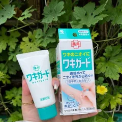 Gel Khử Mùi Vùng Dưới Cánh Tay, Khử Mùi Hôi Nách Kobayashi Wakiguard White Conc Nhật Bản 50g