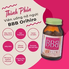 Viên uống nở ngực BBB Best Beauty Body White Conc Nhật Bản