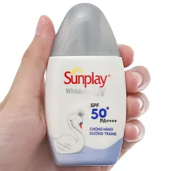 Kem chống nắng Sunplay dưỡng trắng da, dạng sữa Sunplay Whitening UV White Conc SPF 50, PA++++ 30g
