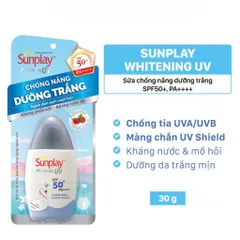Kem chống nắng Sunplay dưỡng trắng da, dạng sữa Sunplay Whitening UV White Conc SPF 50, PA++++ 30g