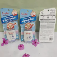 Kem chống nắng Sunplay dưỡng trắng da, dạng sữa Sunplay Whitening UV White Conc SPF 50, PA++++ 30g