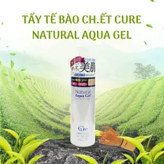 Tẩy Tế Bào Chết Cure Natural Aqua Gel White Conc Nhật Bản 250g
