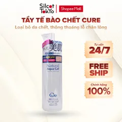 Tẩy Tế Bào Chết Cure Natural Aqua Gel White Conc Nhật Bản 250g