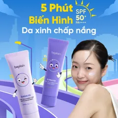 Kem Chống Nắng Beplain Sunmuse Kiềm Dầu, Nâng Tông, Cấp Ẩm 50ml Sunscreen SPF50+ PA++++