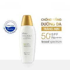 Kem chống nắng kiềm dầu Sunplay Skin Aqua Clear White Eco White Conc SPF50, PA++++ 25g, 55g
