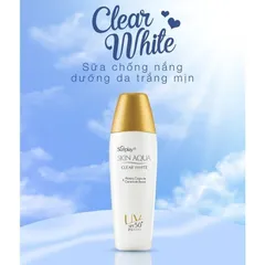 Kem chống nắng kiềm dầu Sunplay Skin Aqua Clear White Eco White Conc SPF50, PA++++ 25g, 55g