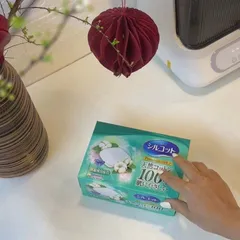 Bông trang điểm (bông tẩy trang) cao cấp Silcot Premium White Conc 66 miếng/hộp