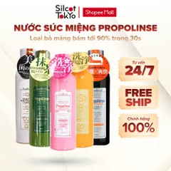 Nước súc miệng sạch mảng bám Propolinse White Conc Nhật Bản - Chai 600ml