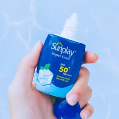 Kem chống nắng Sunplay mát lạnh dạng sữa Sunplay Super Cool SPF 50, PA++++ White Conc Tuýp 30g