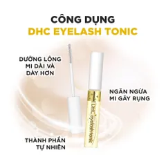 Tinh chất dưỡng mi DHC Eyelash Tonic 6.5ml 846716