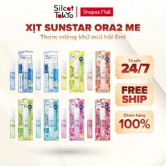 Xịt thơm miệng khử mùi hôi Sunstar Ora2 Me White Conc 6ml