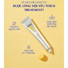 Tinh chất vitamin C dưỡng trắng, mờ thâm cao cấp Melano CC Premium Whitening Essence White Conc 20ml