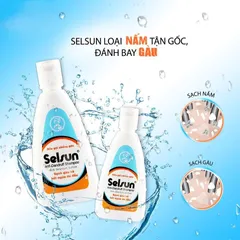 Dầu gội Selsun chống gàu, sạch gàu & hết ngứa da đầu Selsun Anti-Dandruff Shampoo