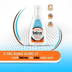Dầu gội Selsun chống gàu, sạch gàu & hết ngứa da đầu Selsun Anti-Dandruff Shampoo