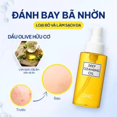 Dầu tẩy trang DHC Olive Deep Cleansing Oil 70ml sạch sâu tăng cường độ ẩm cho da