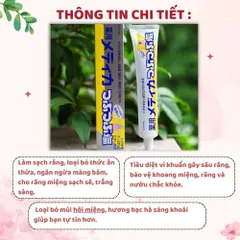 Kem đánh răng muối Sunstar White Conc Nhật Bản hơi thở thơm mát 170g