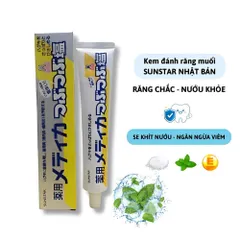 Kem đánh răng muối Sunstar White Conc Nhật Bản hơi thở thơm mát 170g