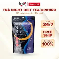 Trà Night Diet Tea Orihiro White Conc Nhật Bản