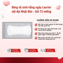 Băng vệ sinh Laurier Nhật Bản chính hãng nhiều loại