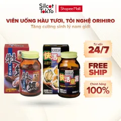 Viên uống tinh chất hàu tươi, hàu tươi tỏi nghệ Orihiro Nhật Bản
