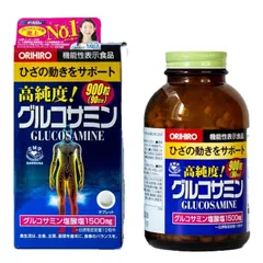 Viên uống bổ sung Glucosamine Orihiro Nhật Bản giảm đau xương khớp - Hộp 900 viên, 950 viên