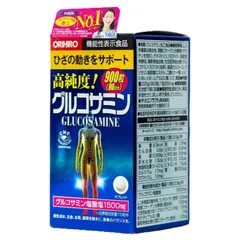 Viên uống bổ sung Glucosamine Orihiro Nhật Bản giảm đau xương khớp - Hộp 900 viên, 950 viên