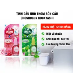 Tinh dầu nhỏ thơm bồn cầu Iteki Shoshugen Kobayashi Nhật Bản 20ml