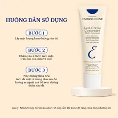 Sữa Dưỡng Ẩm Siêu Phục Hồi Embryolisse Lait Creme Concentre 5ml - 30ml - 75ml