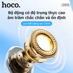 Tai nghe Bluetooth Hoco EW78 V5.4 kết nối siêu nhanh, tiết kiệm pin 300mAh , sử dụng đến 4h. (P130581)