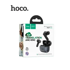 Tai nghe AI phiên dịch thông minh Bluetooth V5.4 Hoco EQ27 (AI) ANC +ENC ,Dịch 134 Ngôn Ngữ (P130444)