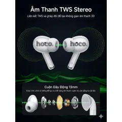 Tai nghe không dây Hoco EW59, Bluetooth 5.3, chức năng sạc không dây từ tính, có chức năng định vị. (P130430)