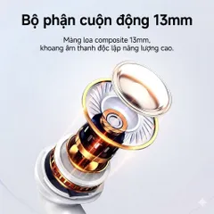 Tai nghe không dây Hoco EW75, Bluetooth 5.4, kết nối nhanh, ổn định, âm thanh chân thực. (P130424)