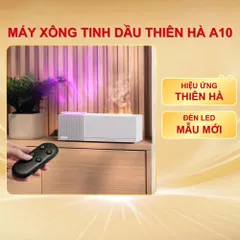 Máy xông tinh dầu thiên hà A10, máy khuếch tán tinh dầu có đèn LED 7 màu RGB decor phòng ngủ chill (P129779)
