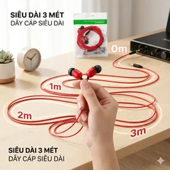 [Kho Long Biên] Tai nghe cho PC ( máy tính ) Dài 3 mét nghe hay (P129596)