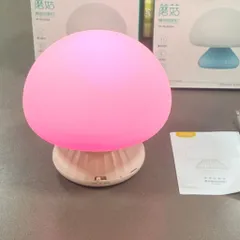 Đèn ngủ nấm VAVOFO - RGB đổi màu, cảm ứng + điều khiển, tích pin tiện lợi, đa chức năng - VỎ XẤU (P129419)
