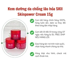 Kem dưỡng da chống lão hóa mini SK-II Skinpower Cream Nhật Bản 15g