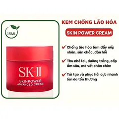 Kem dưỡng da chống lão hóa mini SK-II Skinpower Cream Nhật Bản 15g