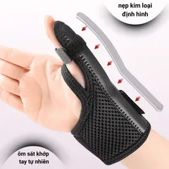 Nẹp Cố Định Ngón Cái ( có đai phụ cố định ) ROVIX SPORT (P128117)